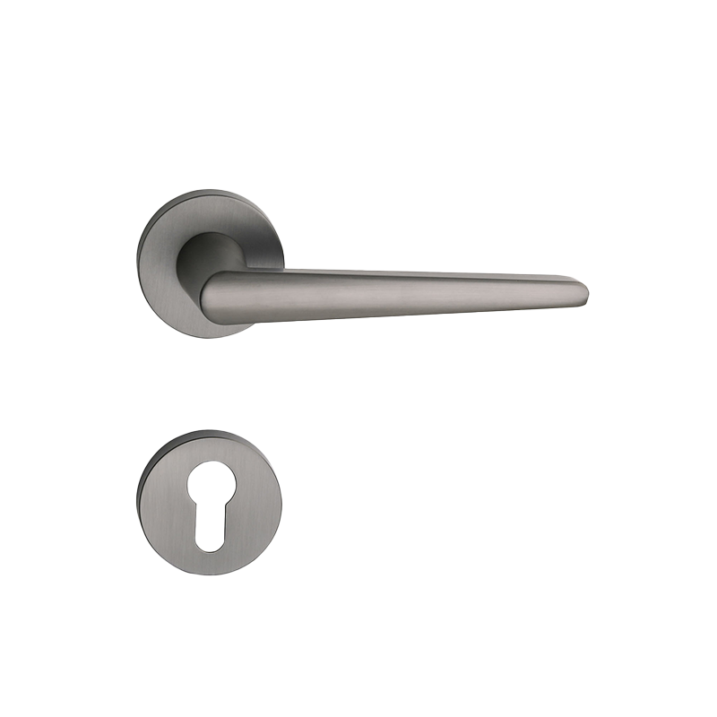 Baseball door knob-brass lock-feel solid