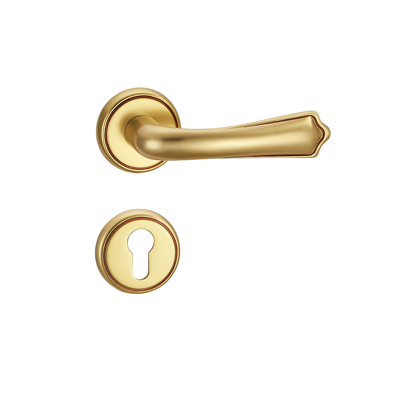 Goldfish door knob-brass lock-scratch prevention