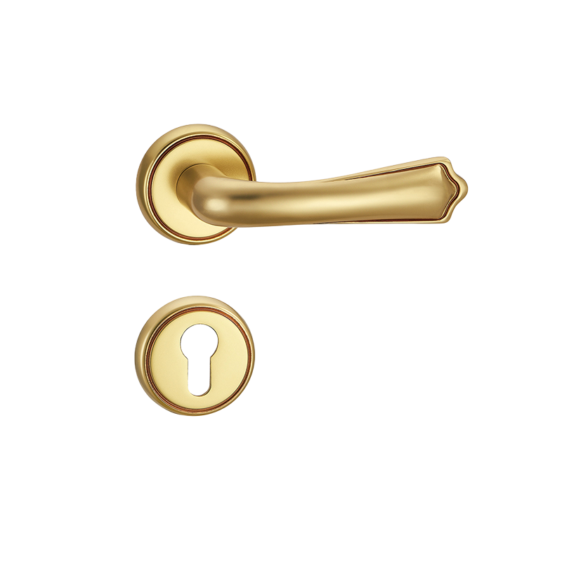 Goldfish door knob-brass lock-scratch prevention