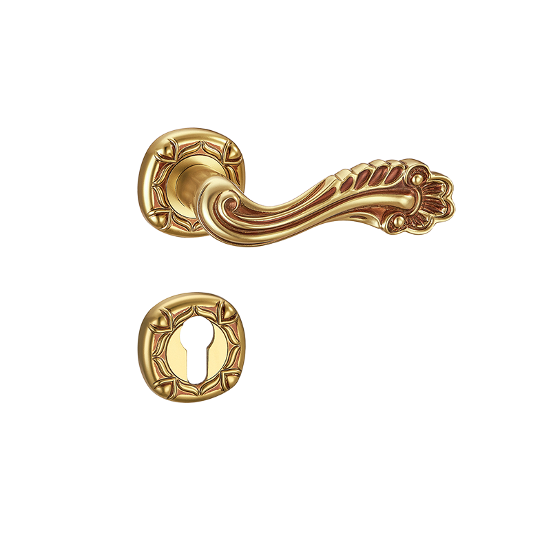 Door Knob-Brass lock-Feel solid